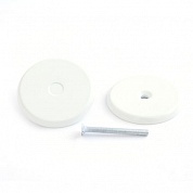 Картинка Накладка к финским замкам пустая Apecs DP-O-06-W белый